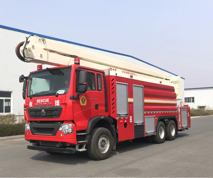 25米舉高噴射消防車